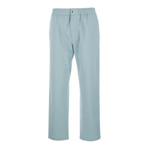 Maison Kitsuné Wide Trousers Blue, Herr