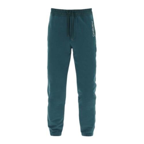 Saint Laurent Sweatpants Green, Herr