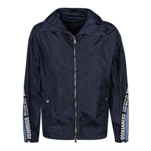 Dsquared2 Light Jackets Blue, Herr