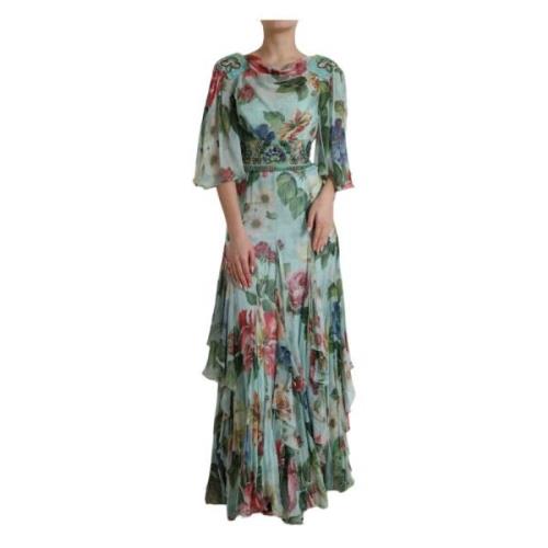 Dolce & Gabbana Maxi Dresses Multicolor, Dam