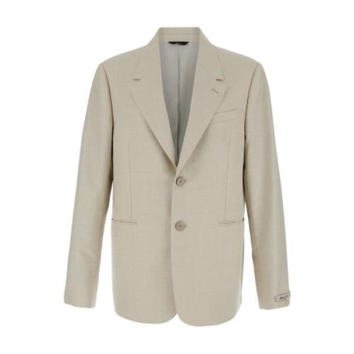 Fendi Blazers Beige, Herr