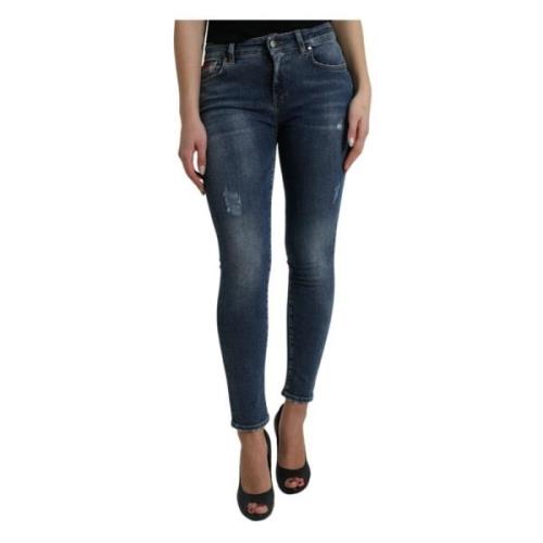 Dolce & Gabbana Skinny Jeans Blue, Dam