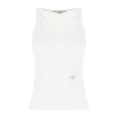 Stella McCartney Sleeveless Tops White, Dam