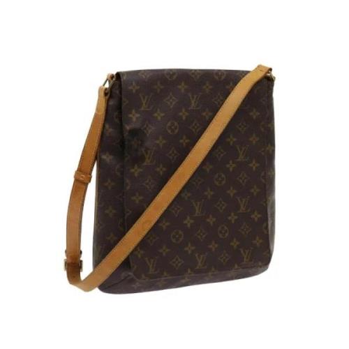 Louis Vuitton Vintage Pre-owned Canvas louis-vuitton-vskor Brown, Dam