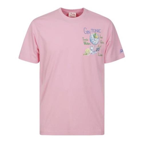 MC2 Saint Barth T-Shirts Pink, Herr