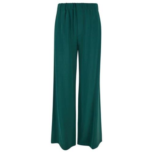 Plain Units Wide Trousers Green, Dam