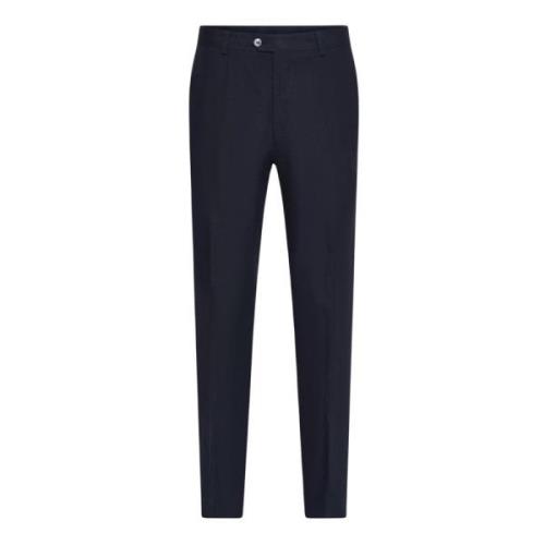 Oscar Jacobson Suit Trousers Blue, Herr