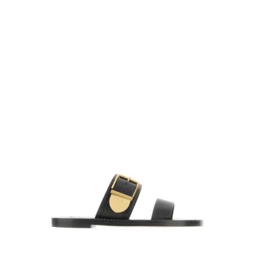 Chloé Sliders Black, Dam