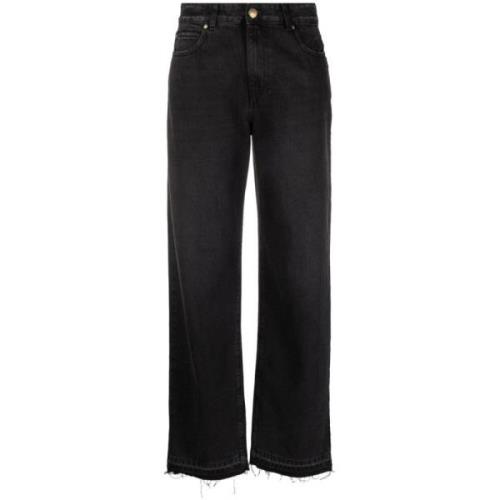 Pinko Straight Jeans Black, Dam