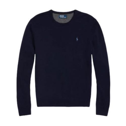 Ralph Lauren Long Knitwear Blue, Herr