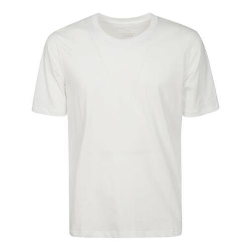 Majestic Filatures Vit Bomull Half-Sleeved T-shirt White, Herr