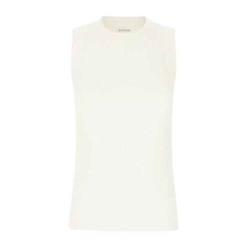 Sportmax Sleeveless Tops White, Dam