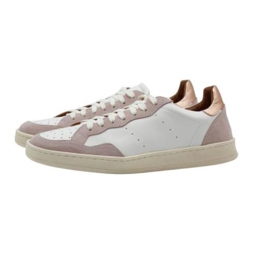 Elia Maurizi Rosa Kansas Sneaker med Koppar Detaljer Multicolor, Dam