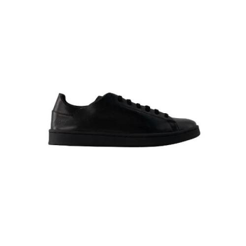 Yohji Yamamoto Pre-owned Pre-owned Laeder sneakers Black, Dam