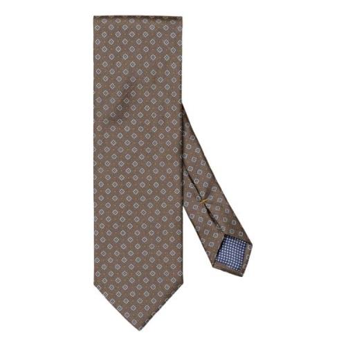 Eton Mikro Blommig Sidenslips Multicolor, Herr