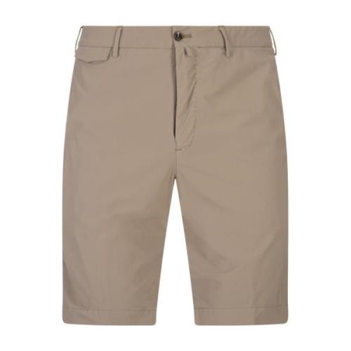 PT Torino Brun Bermuda Shorts med Fickor Brown, Herr