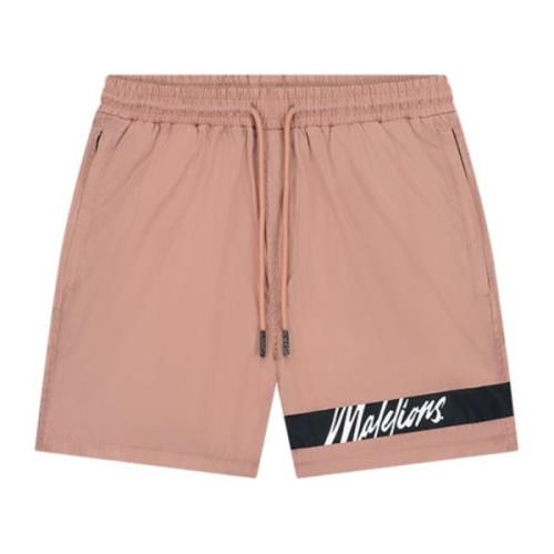 Malelions Rosa Badshorts Captain Stil Pink, Herr