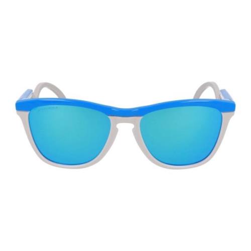 Oakley Sportig Fyrkantig Solglasögon Blue, Unisex