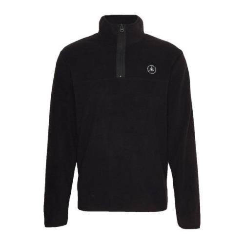 Jack & Jones Högkrage Fleece Sweatshirt Black, Herr