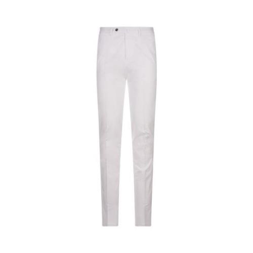 PT Torino Vita Tapered Byxor Stretch Bomull White, Herr