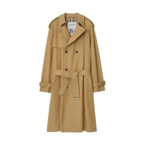 Burberry Vintage Check Beige Coat Beige, Herr