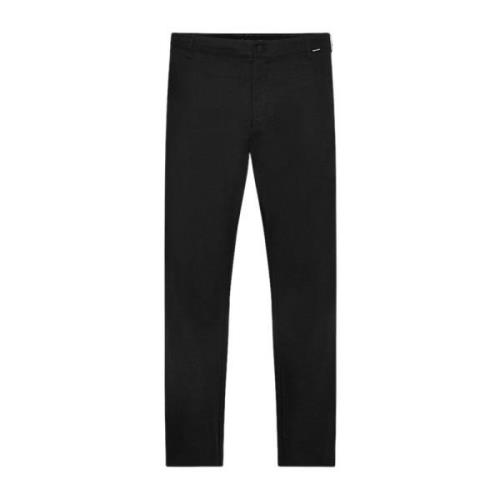 Calvin Klein Slim-Fit Byxor för Män Black, Herr