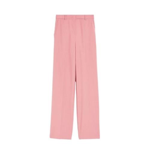 Max Mara Studio Elegant Byxor för Kvinnor Pink, Dam