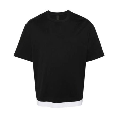 Neil Barrett Svarta T-shirts och Polos Black, Herr