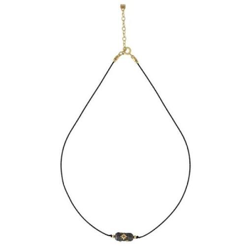 Dorothée Sausset Rakhi My Universe Choker Halsband Black, Dam