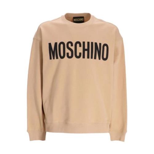 Moschino Beige Tröjor för Kvinnor Beige, Herr