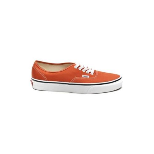 Vans Orange Sneakers Authentic Orange, Herr