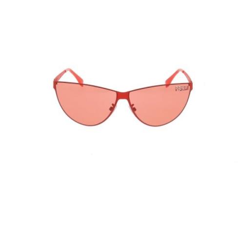 Fendi Stiliga Solglasögon Red, Unisex