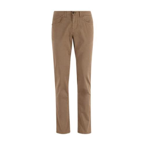 Re-Hash Mörk Beige Slim Fit Jeans Beige, Herr