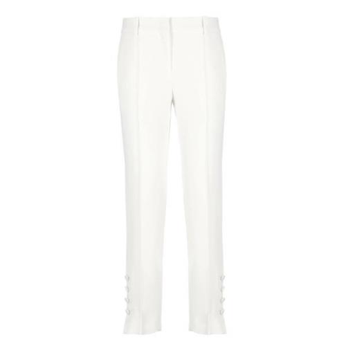 Ermanno Scervino Vita Viskosbyxor för Kvinnor White, Dam