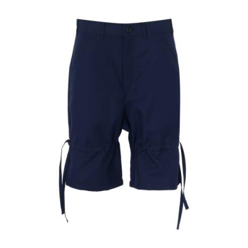 Comme des Garçons Marin Vävd Herrbyxor Blue, Herr