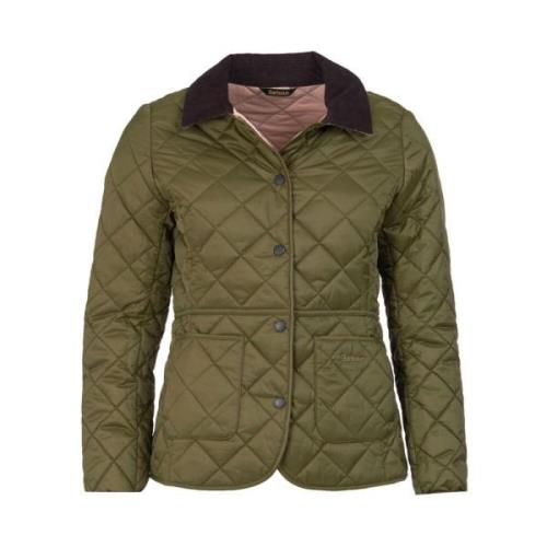 Barbour Down Jackets Green, Dam
