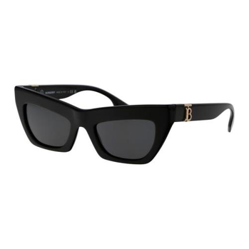 Burberry Stiliga solglasögon med 0Be4405 design Black, Dam