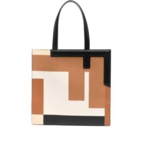 Fendi Flip Toteväska Multicolor, Dam