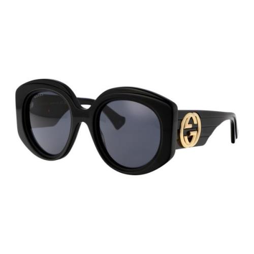 Gucci Stiliga solglasögon Gg1308S Black, Dam