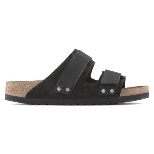 Birkenstock Svarta Sandaler Black, Herr