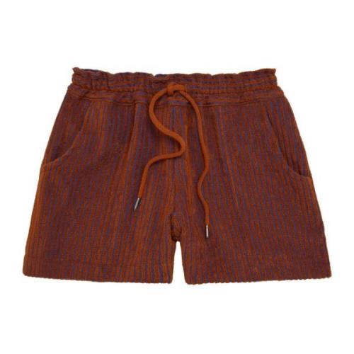 OAS Randiga Terry Shorts Red, Dam