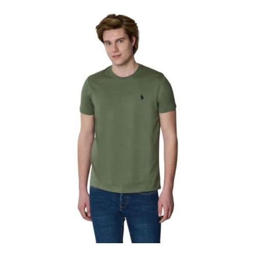 U.s. Polo Assn. Stilfull Stickad Kollektion Green, Herr