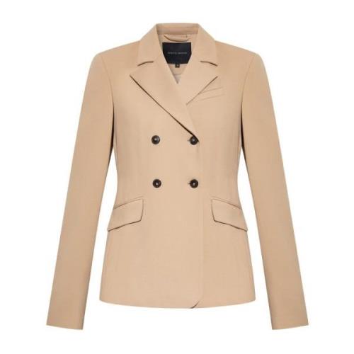 Birgitte Herskind Dubbelknäppt blazer Beige, Dam