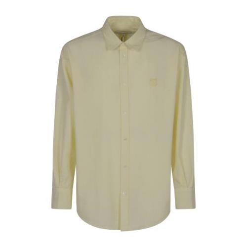 Maison Kitsuné Rävskalle Skate Shirt Yellow, Herr