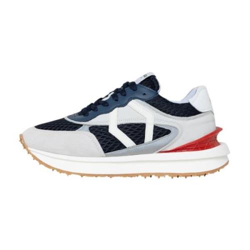 Mikakus Barcelona Nautisk Stil Sneakers Blue, Herr