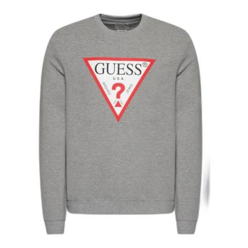 Guess Audley Fleecejacka Gray, Herr