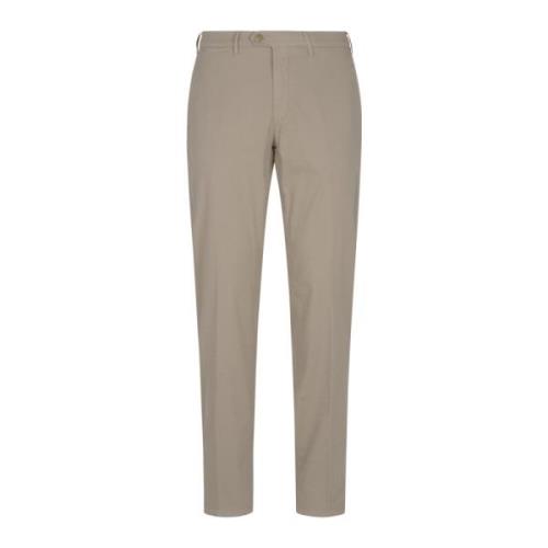 Canali Beige Sport Byxor Beige, Herr