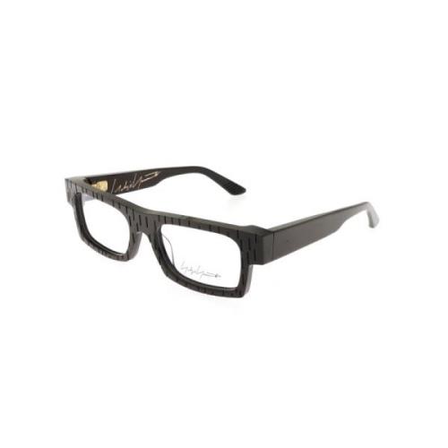 Yohji Yamamoto Stiliga Unisex Glasögon Look 016 Black, Unisex