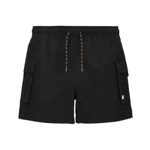 K-Way Nylon Svart Boxershorts Ripstop Stil Black, Herr