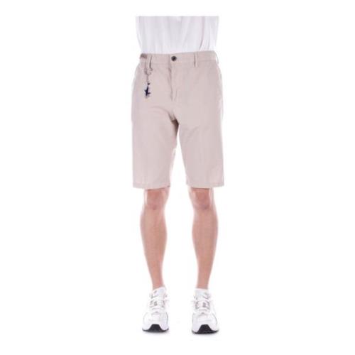 Paul & Shark Yachting Beige Shorts Knappstängning Beige, Herr